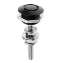 Black Push Button Hood Pin Lock Low Profile Click Latch Quick Release 55mm