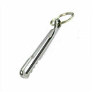 Titanium Alloy Outdoor Hanging Buckle Hook Keychain Quickdraw Key Ring-, ED R3M0