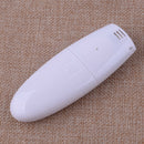 White Portable Breathalyzer Alcohol Tester Digital Breath Tester w/ LCD Display