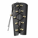 Archery Cow Leather Protective Arm Shield Wrist Arm Arrow Recurve Bow Black