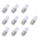 10 Pieces White 8000K T10 1210SMD 168 194 License Plate 10LED Lights White