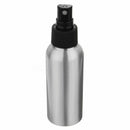 2PCS 100mL Aluminum Mist Spray Refillable Empty Bottle Perfume Atomizer Sil