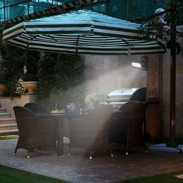 Waterproof 10 LED Solar Light Motion Sensor Outdoor Garden Yard Wall Lamp
