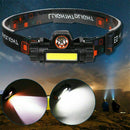 USB Rechargeable LED Headlamp Headlight Head Lamp Torch Flashlight Waterproof AU