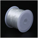 60m Stretchy Elastic Crystal String Cord Thread For Jewelry Making, White