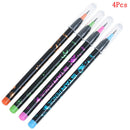 4Pcs multifunctional beautiful mechanical pencil bullet head writing station OZ