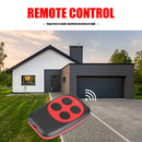 4 Channels 433MHz Remote Control Garage Door Electric Gate Key Fob (Red) A