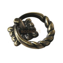 10 Pairs of Brass Cabinet Knobs Drawer Dresser Cupboard Drop Ring Pull Handles
