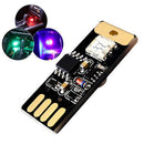 Mini USB Colorful LED Car Interior Light Voice Control Atmosphere Ambient Lamps