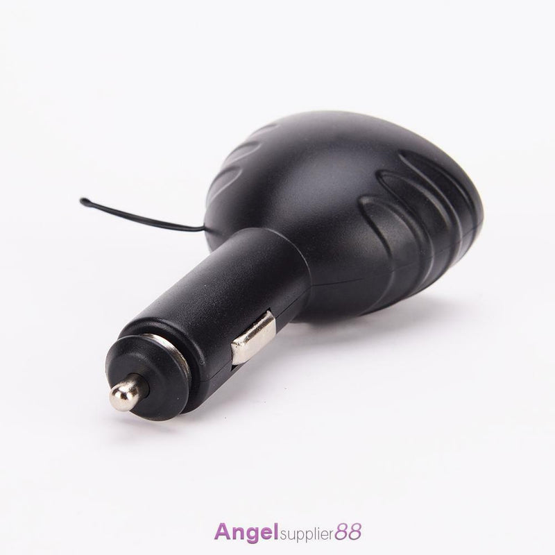 3in1 Car Digital LED Thermometer Dual USB Charger Cigarette Voltmeter 12V/24V