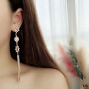 Fashion Geometric Women'S Hanging Earrings Colorful Rhinestone Jewelry Eleg