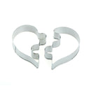 Love Puzzle Metal Cutter Mold For DIY Wedding Cake Cookie Pastry Bake Tool W Tw