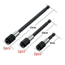 Quick-change bit holder set 1/4 inch hexagonal shank Magnetic bit holder fo