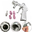 Air Sand Blaster Kit Abrasive Sand Sandblasting Gun w/Air Siphon Nozzle Tip G9A3