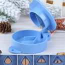 Medicine Pill Holder Tablet Cutter Splitter Pill Case Storage Box Tablet Divid_