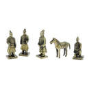 Terracotta Warriors and Horses of Qin Shihuang Decoration Metal Crafts S-1