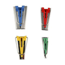 4 Pcs Fabric Bias Tape Maker 6mm/12mm/18mm/25mm Kit Tool Sewing New BJS
