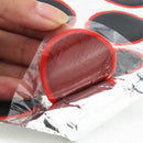 96pcs Rubber Bicycle Tire Repair Patch 25mm Bike Repair Cycling Tyre PunctuS Ew