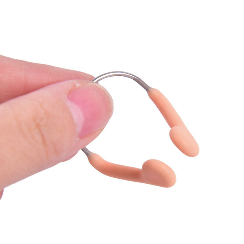 1PC New Soft Silicone Steel Wire Nose Clips For Summer Swimming Diving EquiS Gn