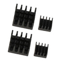 4Pack Black Aluminum Heat Sink Cooling HeatSink Radiator For Raspberry Pi