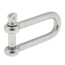 Boat Marine 1/2" D Ring Anchor Shackle Screw Pin - 304 Stainless Steel