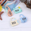 Mini Resettable 3 Digit Combination Travel Luggage Suitcase Code Lock- OZ