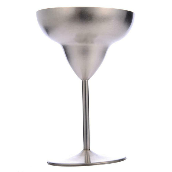 Stainless Steel Wine Glass Goblets Champagne Cocktail Glasses Whiskey Cup