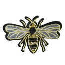 Handmade Bees Beaded Patches Sew On Sequin Patch For Clothing Beading Appli U3L7