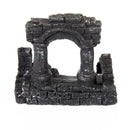 Roman Temple Door Aquarium Fish Tank Ornament Hiding Cave Underwater Decor