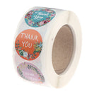 500pcs/roll flower Thank You Stickers seal labels gift Packaging StickersSEAU