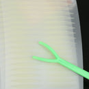 100 Pairs Olive Shape Invisible Double Eyelid Eye Tape Stickers - Nude