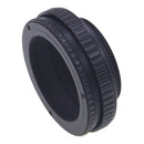 M42 to M42 Brass 12-17mm Adjustable Focusing Helicoid Adapter Macro M42-M42