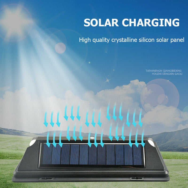 Outdoor LED Solar Light Waterproof PIR Motion Sensor Lamp (1pc 360 LED)  A