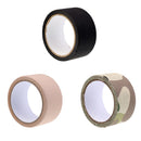 10m 4.9cm Camo Adhesive Tape Waterproof Cloth Tape Hunting Accessory Black