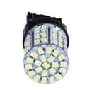 2X T20 W21W 7443 7440 LED 64-SMD 1206 Tail Stop Brake Light Bulb Lamp White A