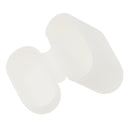 Clear+Blue Silicone Case Protector Bumper Box For AirPods Wireless Earpod