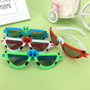 Creative Foldable Cute ladybug Sunglasses Goggles For Baby Boys New Kids Gi C1A5