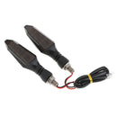 12V 15LED turn signal dagger shaped motorcycle tail stop signal indicators lig!c