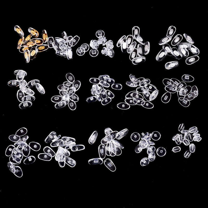 15 Styles 300pc Silicone Nose Pads Glasses Repair Accessories ToolForEyeglass BX