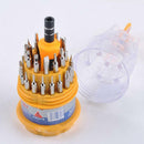 31 In 1 Magnetic Mini Screwdriver Bit Set Precision Tools Hex Torx Tool K D V6Q5
