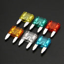 36pcs Auto Car Micro Mini Blade Fuse 7.5/10/15/20/25/30A Amp Assortment Kits