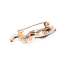 Crystal Cat Brooches Pin Decoration Corsage Badge Fashion Brooches Jewelry G BX