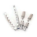 12 String Tune-O-Matic Tailpiece & Bridge Kit Set For Electric Guitar - SilverJR