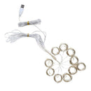 200LED USB Curtain Lamp Christmas Home Decorative Lights Garden Fairy Light A