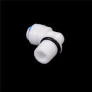 5PCS 1/4" Male Thread - 1/4" OD Tube RO Water Elbow Quick Connector LJ