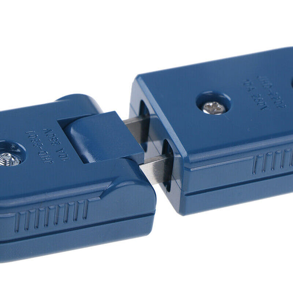 US American Plug 2 Pin Adjustable Male Power Plug Female Socket Outlet Adapt_ Pb