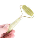 Ancient Face Body SPA Massage Roller Facial Massager Jade Stone Anti-aginS Gn