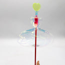 LED Flash Light Stick Rotating Color Changing Bubble Ball XMAS Gift
