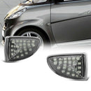 2Pcs Dynamic Turn Signal Light Flowing LED Side Marker Lights Side Repeater