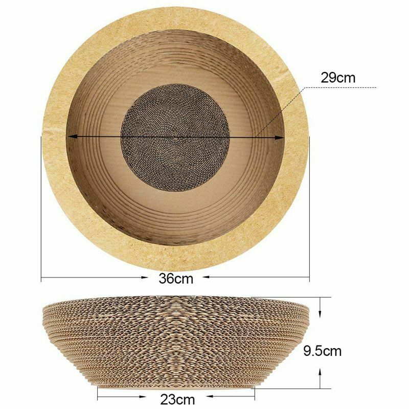 Cat Scratching Lounge Board Corrugated Cardboard Scratcher Cat Scratch Pad